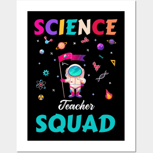 Science Teacher Squad Posters and Art